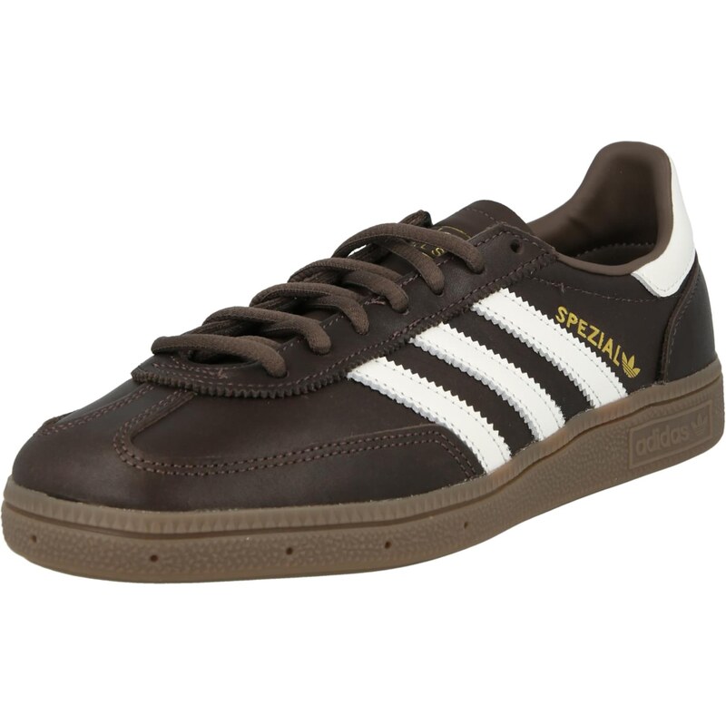 ADIDAS ORIGINALS Nízke tenisky HANDBALL SPEZIAL tmavohnedá / biela 67753446