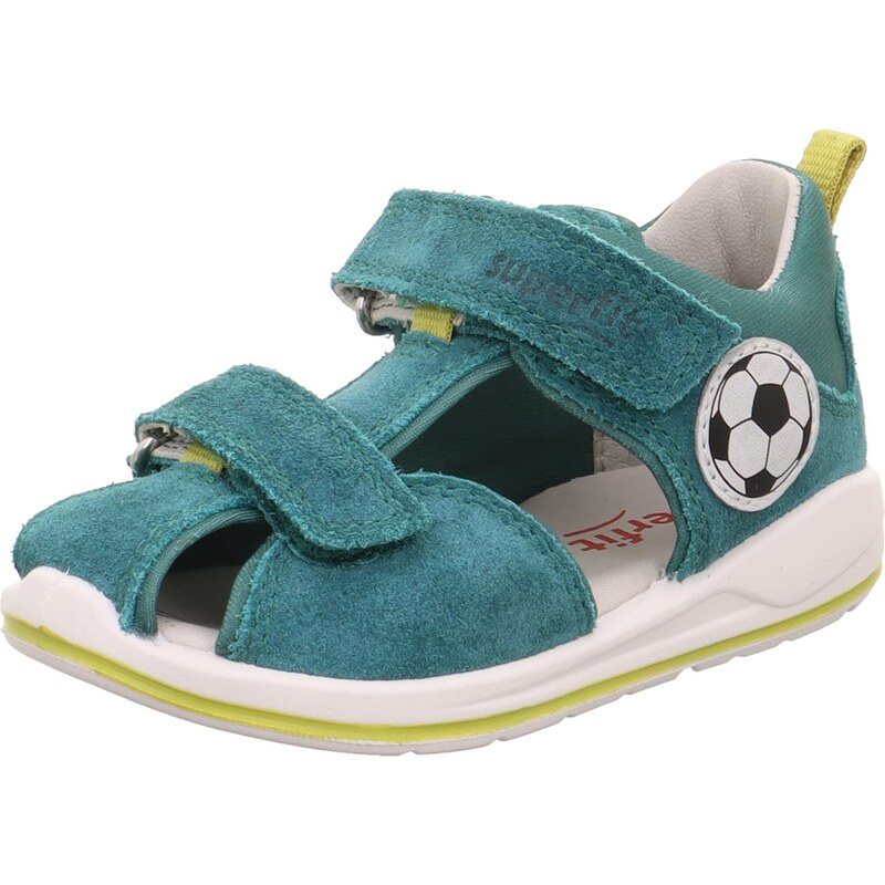 SUPERFIT Otvorená obuv BOOMERANG tmavozelená 67753506