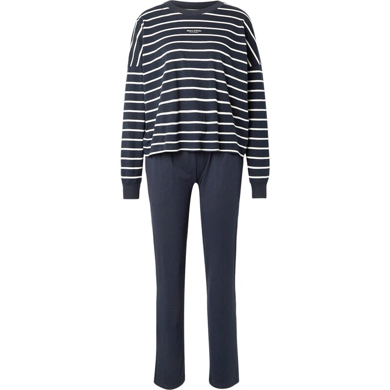 Marc OPolo Pyžamo tmavomodrá / biela 67753637