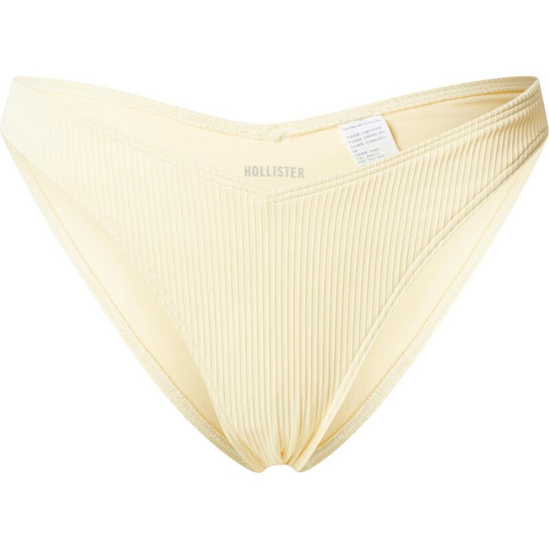 HOLLISTER Bikinové nohavičky pastelovo žltá 67753650