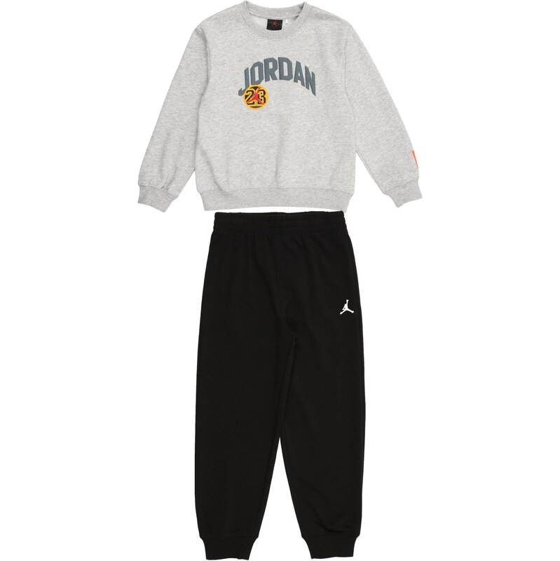 Jordan Joggingová súprava DYNASTY sivá / sivá melírovaná / oranžová / 67753687