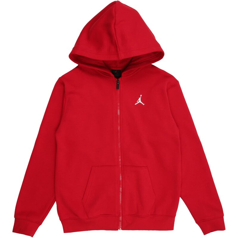 Jordan Tepláková bunda BRKLN červená / biela 67753688