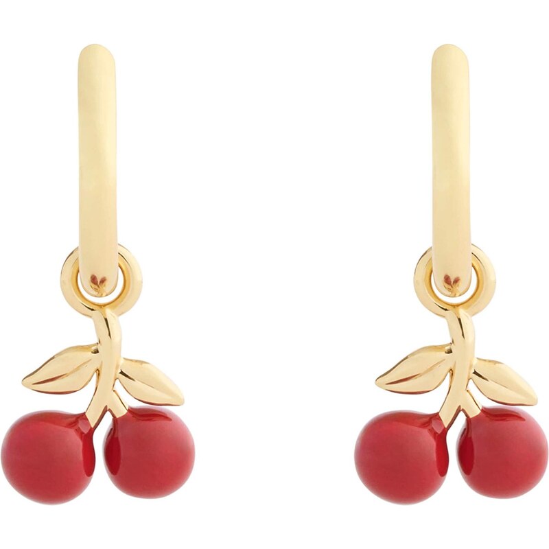 COACH Náušnice zlatá / červená 67753708