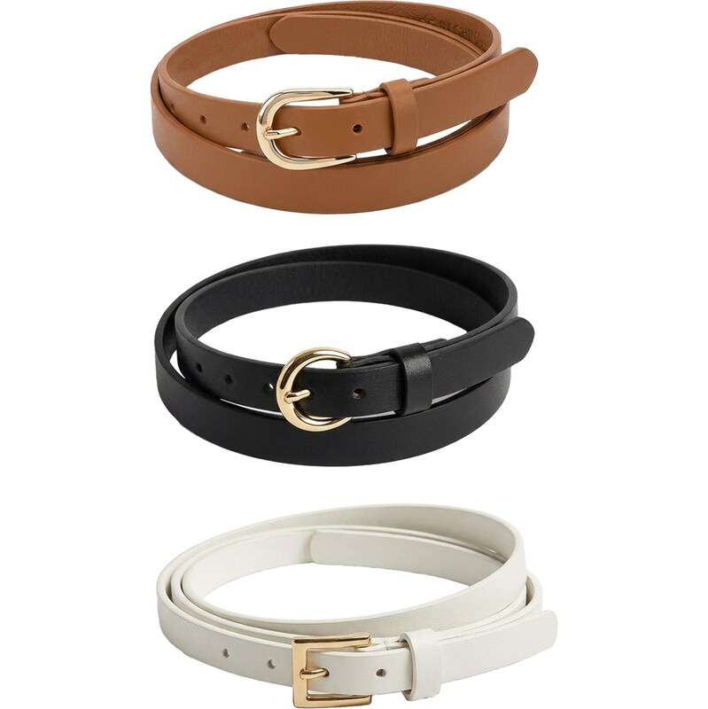 Guido Maria Kretschmer Women Opasky Bianca karamelová / čierna / 67753760