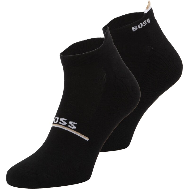 BOSS Ponožky Iconic svetlohnedá / čierna / biela 67753742