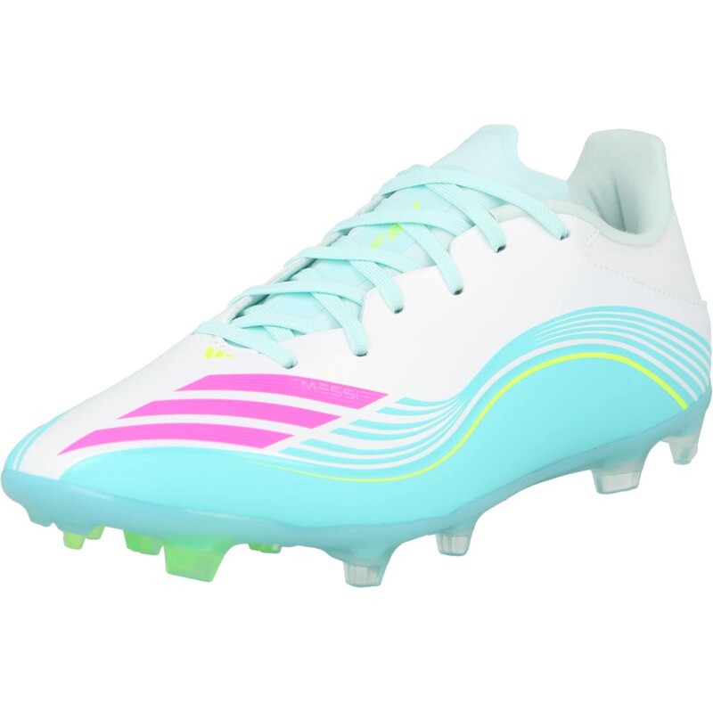 ADIDAS PERFORMANCE Kopačky F50 MESSI LEAGUE tyrkysová / ružová / biela 67753781