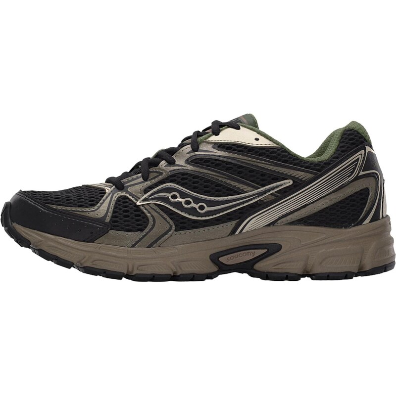 saucony Nízke tenisky RIDE MILLENNIUM olivová / čierna 67753808