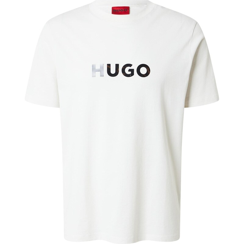 HUGO Tričko Dumeo nebielená / čierna 67753796