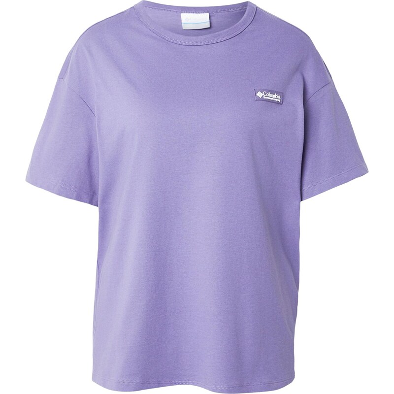 COLUMBIA Funkčné tričko CSC svetlosivá / fialová / tmavofialová / 67753819