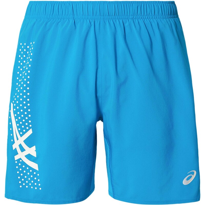 ASICS Športové nohavice azúrová / biela 67753817