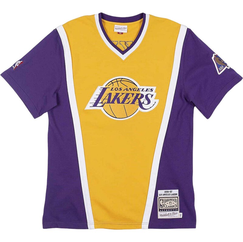 Mitchell & Ness Funkčné tričko žltá 67752280