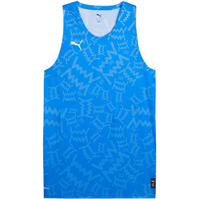 PUMA Dres Teamjaws modrá / svetlomodrá / biela 67752317