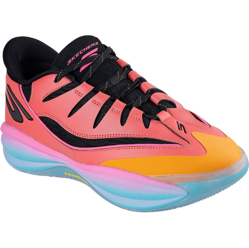 SKECHERS Športová obuv oranžová / ružová / čierna 67752389