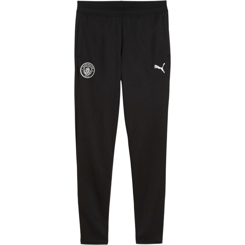 PUMA Športové nohavice Manchester City svetlosivá / čierna / biela 67752658