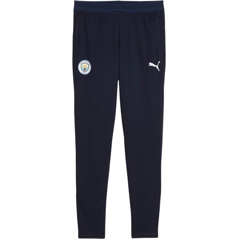 PUMA Športové nohavice Manchester City námornícka modrá / biela 67752659