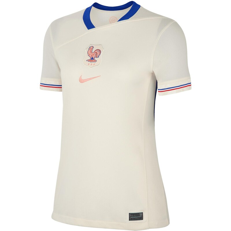 NIKE Dres France 2025 krémová / kráľovská modrá / ružová 67752325