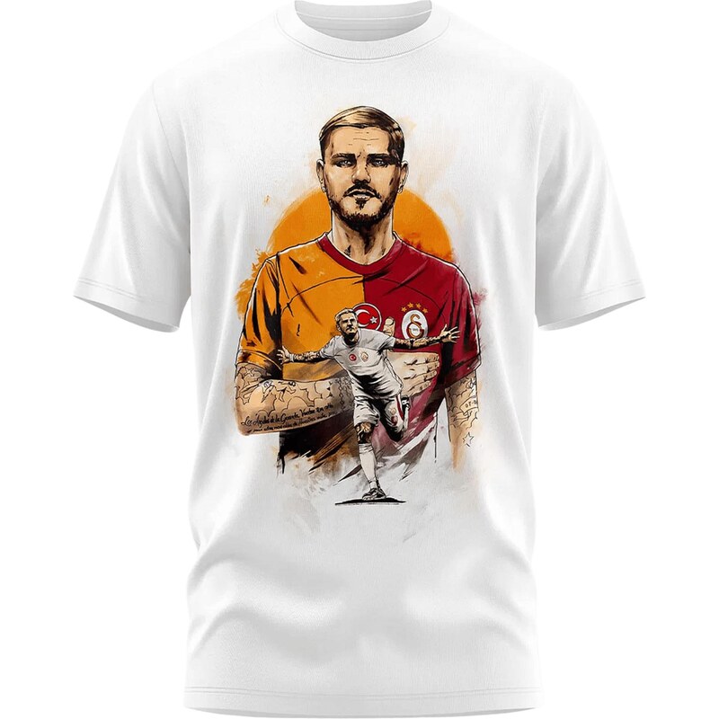 Galatasaray Funkčné tričko Istanbul piesková / tmavooranžová / 67752672