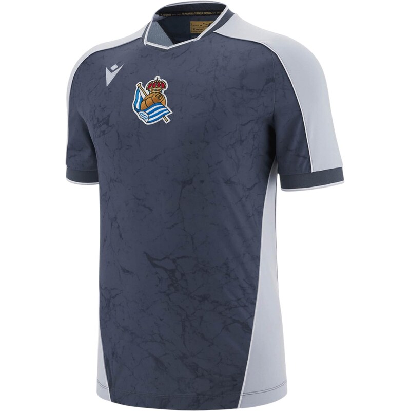 MACRON Dres Real Sociedad San Sebastián 2025/2026 modrá / tmavosivá / 67752675