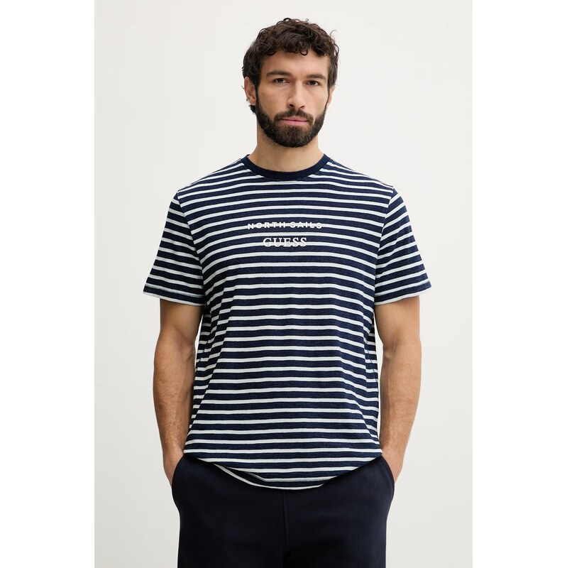 Guess tričko pánske bavlnené x North Sails 67751060