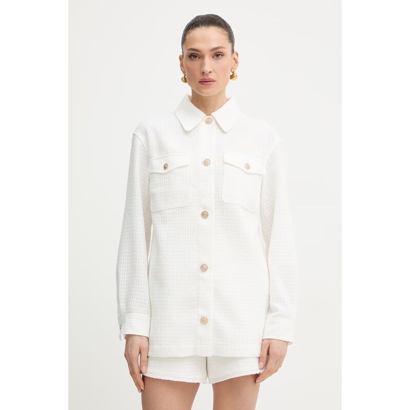 Guess košeľová bunda dámska EULALIE 67758443