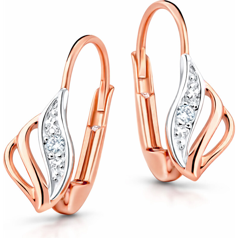 Cutie Jewellery Luxusné náušnice s trblietavými zirkónmi Z8024-55-10-X 66583022