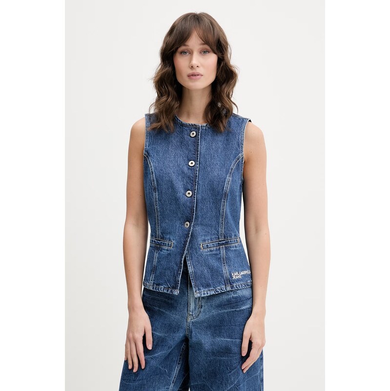 Karl Lagerfeld Jeans vesta dámska rifľová 67758492