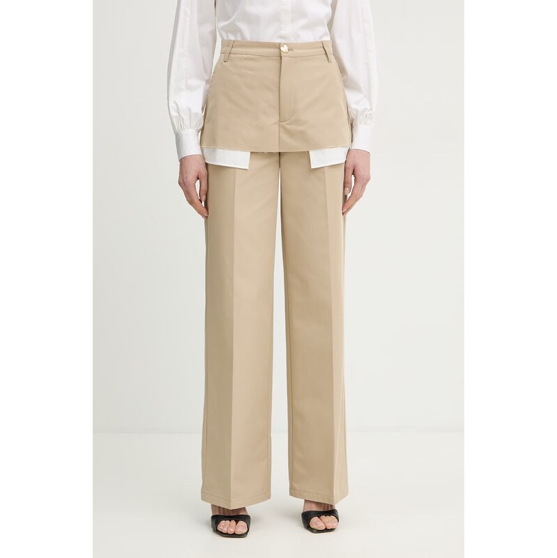 Silvian Heach Nohavice rovné dámske bavlnené 67758531