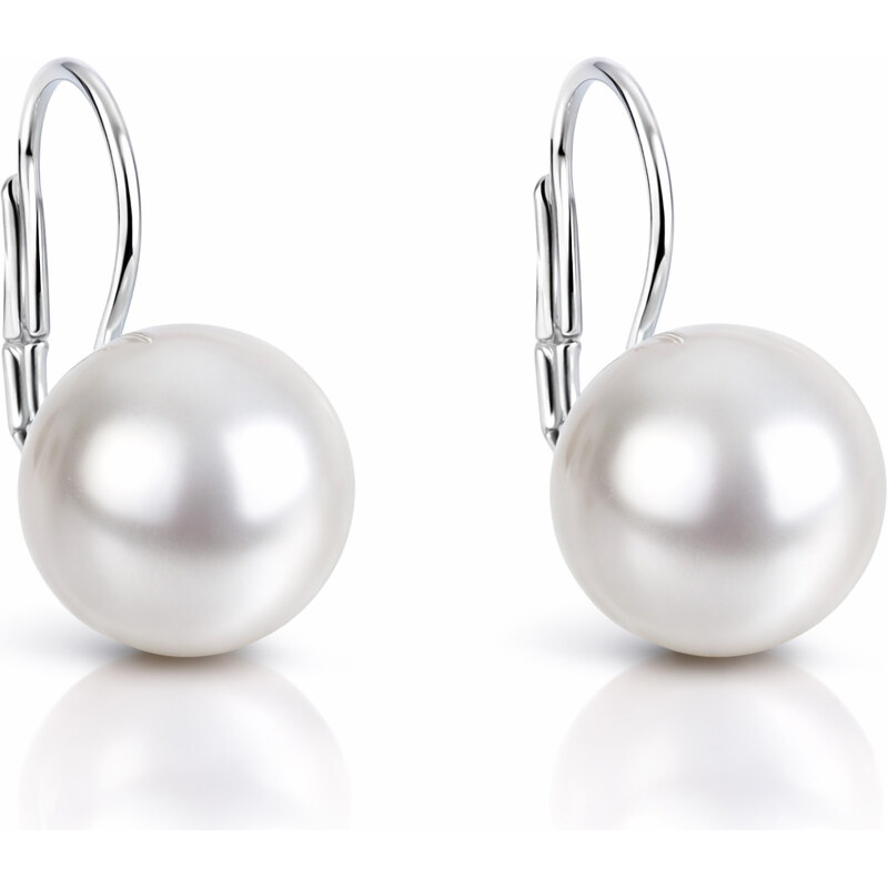 Evolution Group Pôvabné visiace náušnice so syntetickými perlami 71106 66591393