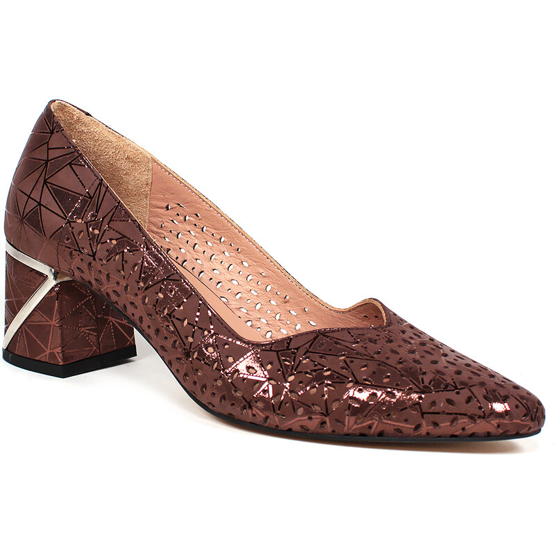 Kožené lodičky Secretshoes 67758257