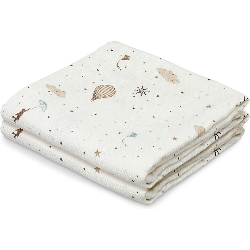 Cam Cam ApS Mušelínová plienka Dreamland - set 2 ks 67758701
