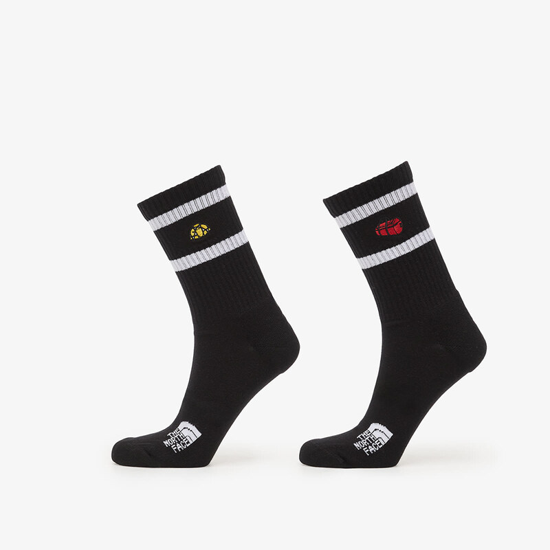 The North Face Everyday Crew TNF Icons Sock 2-Pack TNF Black L 67759588