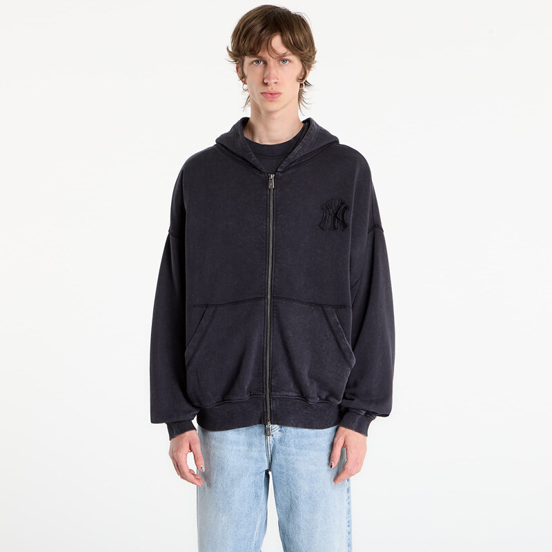 Mikina New Era MLB Washed Fz Hoodie New York Yankees UNISEX Black XL 67759568