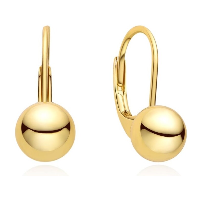 MOISS Visiace pozlátené náušnice E0004572 67759690