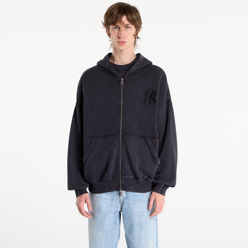 Mikina New Era MLB Washed Fz Hoodie New York Yankees UNISEX Black XL 67760806