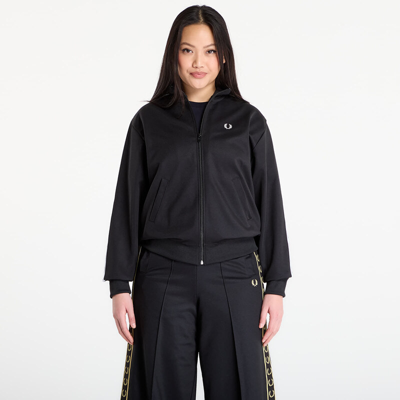 Mikina FRED PERRY Taped Track Jacket Black 40 67531761