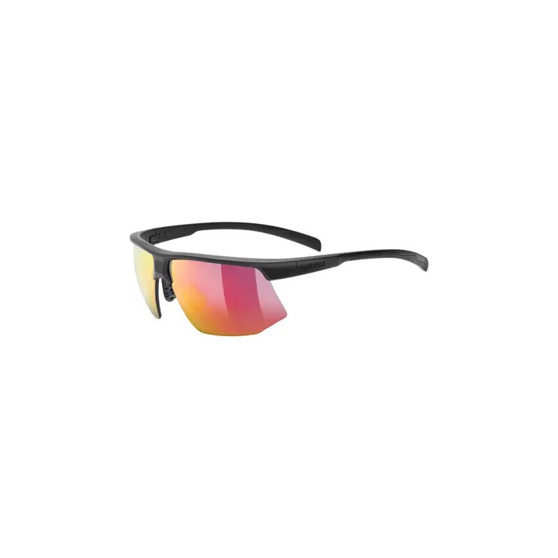 Uvex Aerios Okuliare Black Matt / Mir. Red 67759973