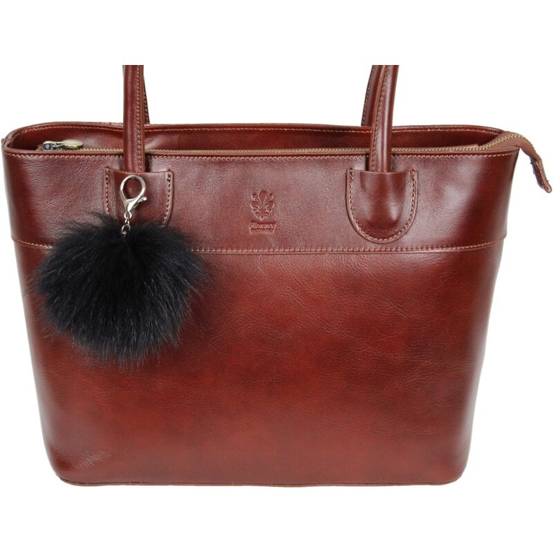 Sikora Kožušinový prívesok ku kabelke medvedíkovec čierny väčší 67760610