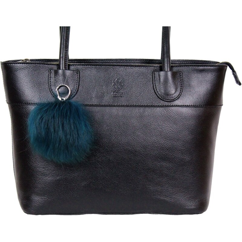 Sikora Kožušinový prívesok ku kabelke medvedíkovec tyrkys tmavý 67760615