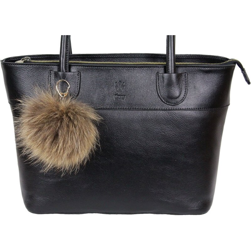 Sikora Kožušinový prívesok ku kabelke medvedíkovec béžový veľký 67760611