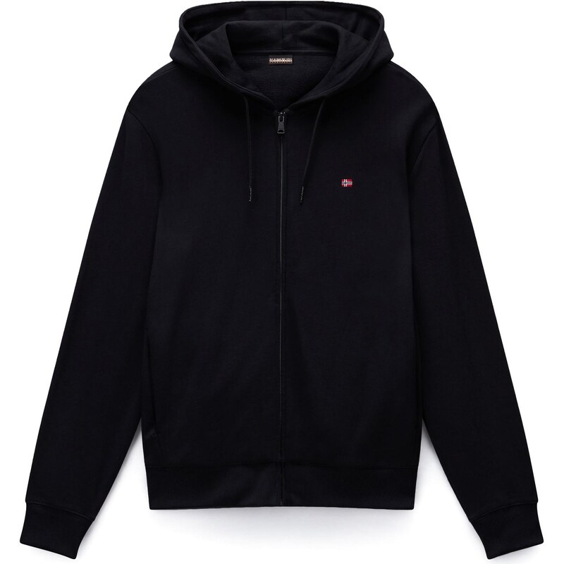 NAPAPIJRI Tepláková bunda BALIS červená / čierna / biela 50898861