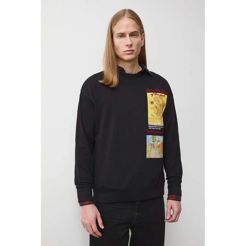 Bavlnené tričko s dlhým rukávom Medicine 67320088