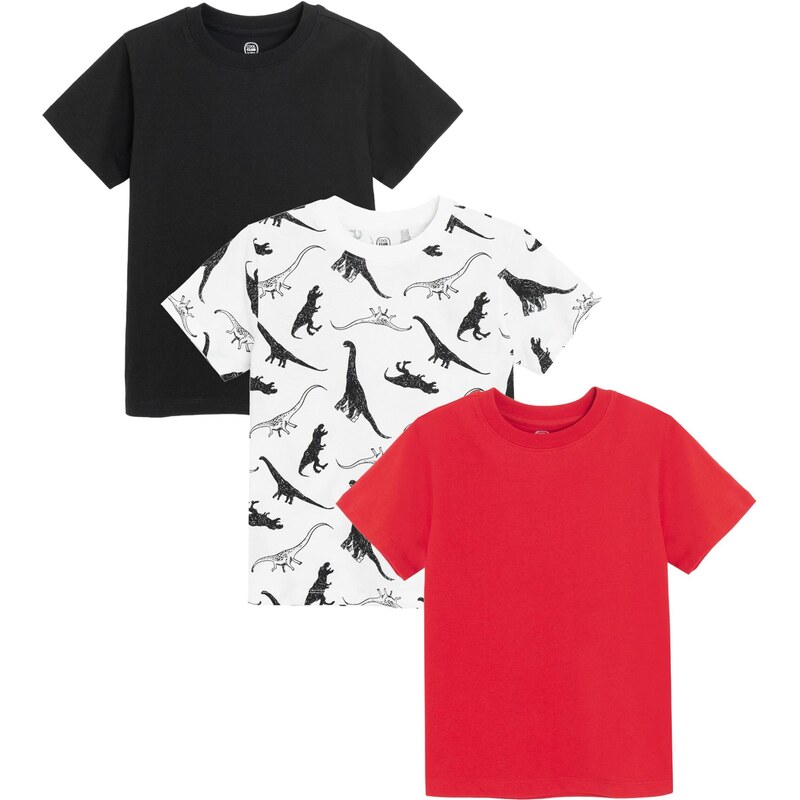 Cool Club Tričko červená / čierna / biela 67634014