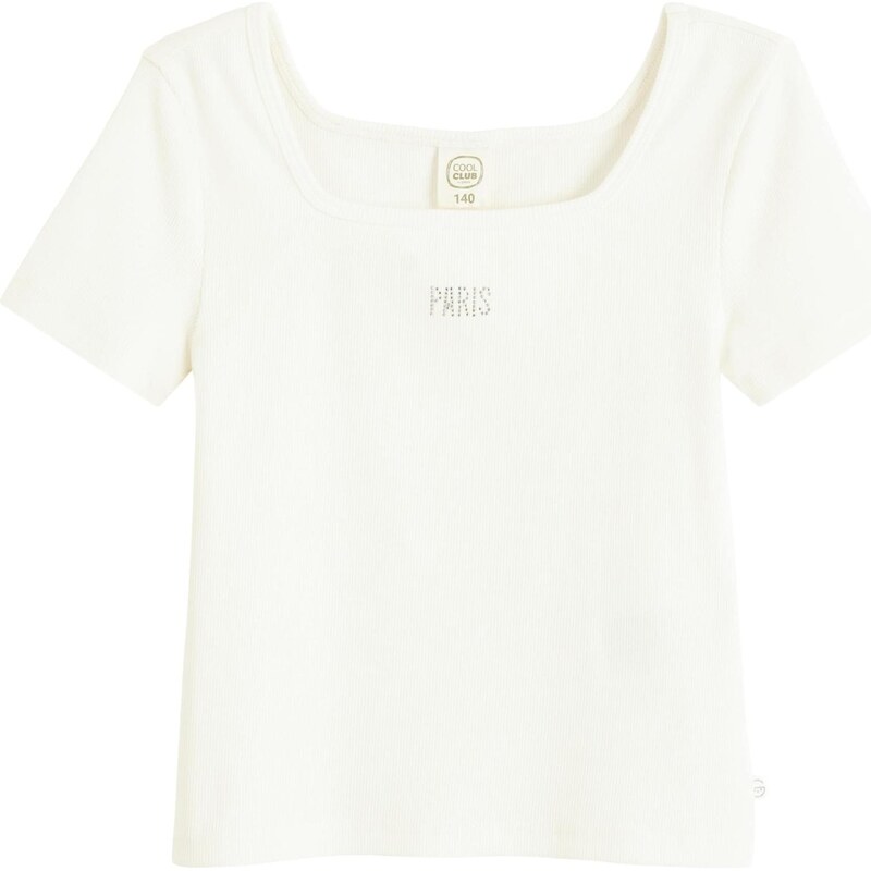 Cool Club Tričko priehľadná / biela 67654560
