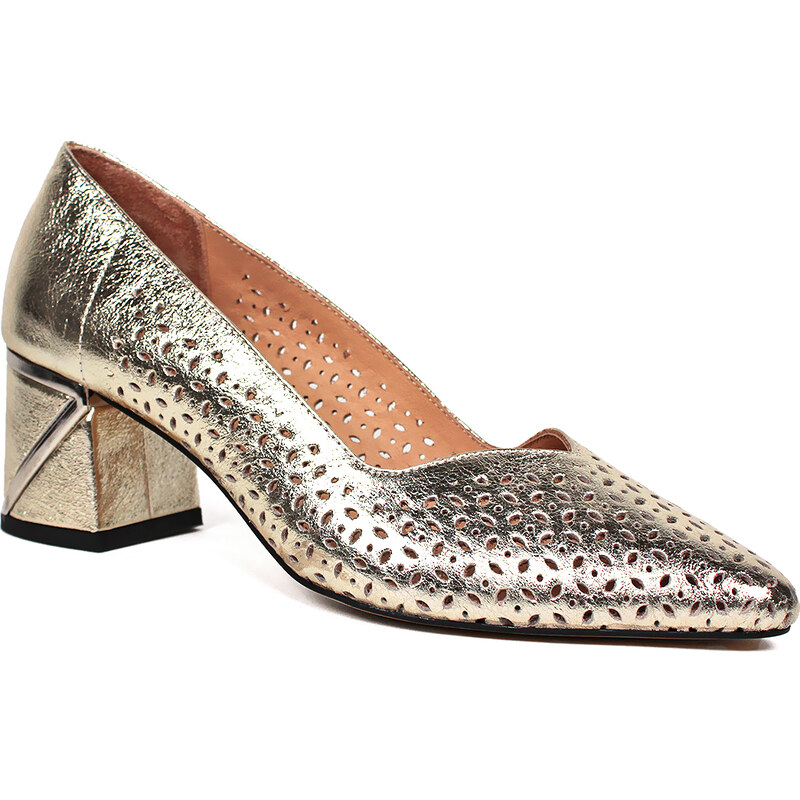 Kožené lodičky Secretshoes 67762077