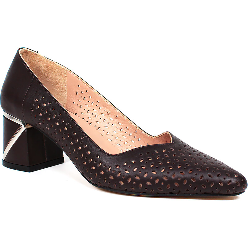 Kožené lodičky Secretshoes 67762078