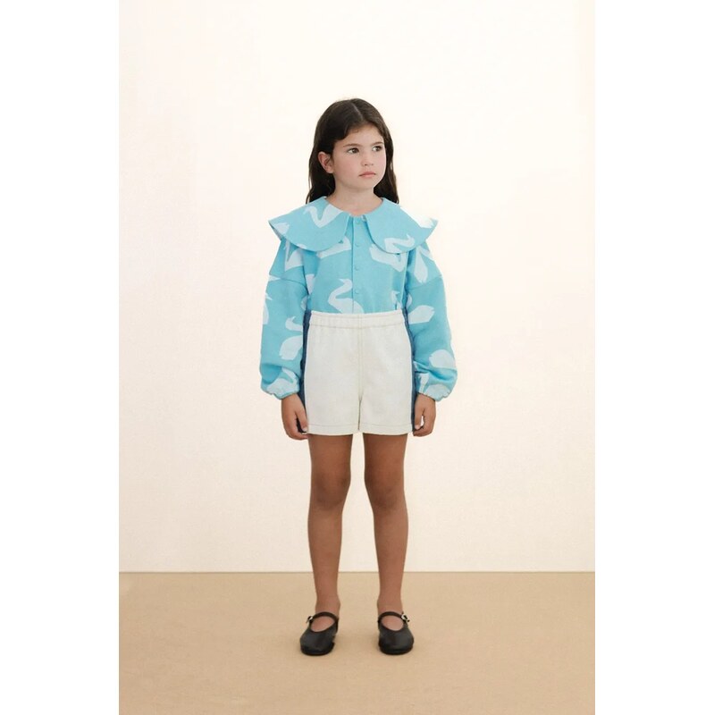 Detská bavlnená mikina Tinycottons BIG SWANS SWEATSHIRT 67762168