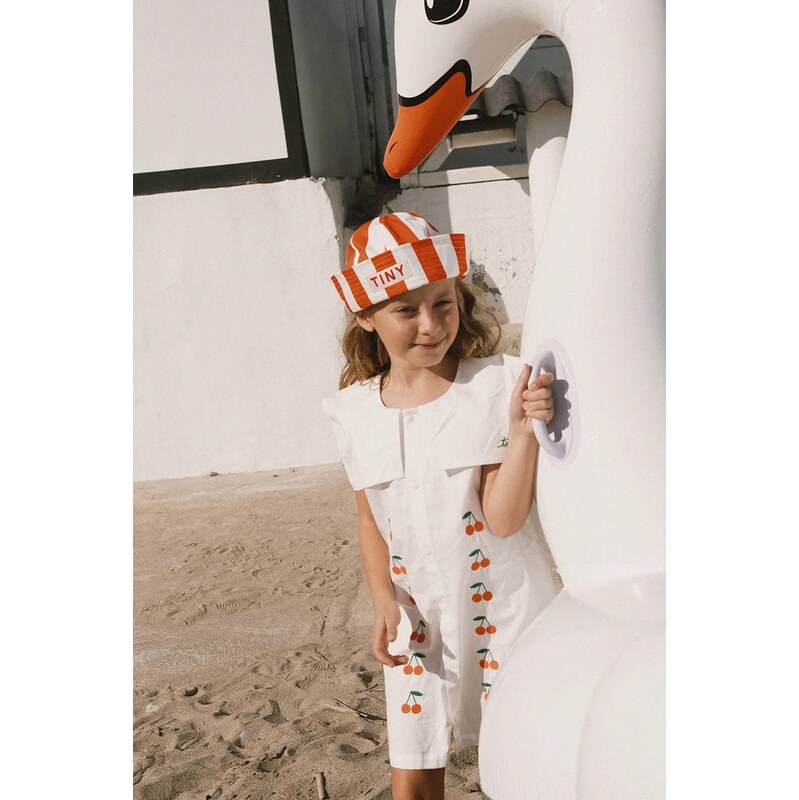 Dievčenské bavlnené šaty Tinycottons MINI CHERRIES TWILL DRESS 67762225