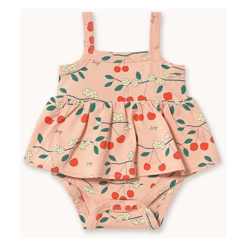 Bavlnené body pre bábätká Tinycottons CHERRY TREES BODY 67762170