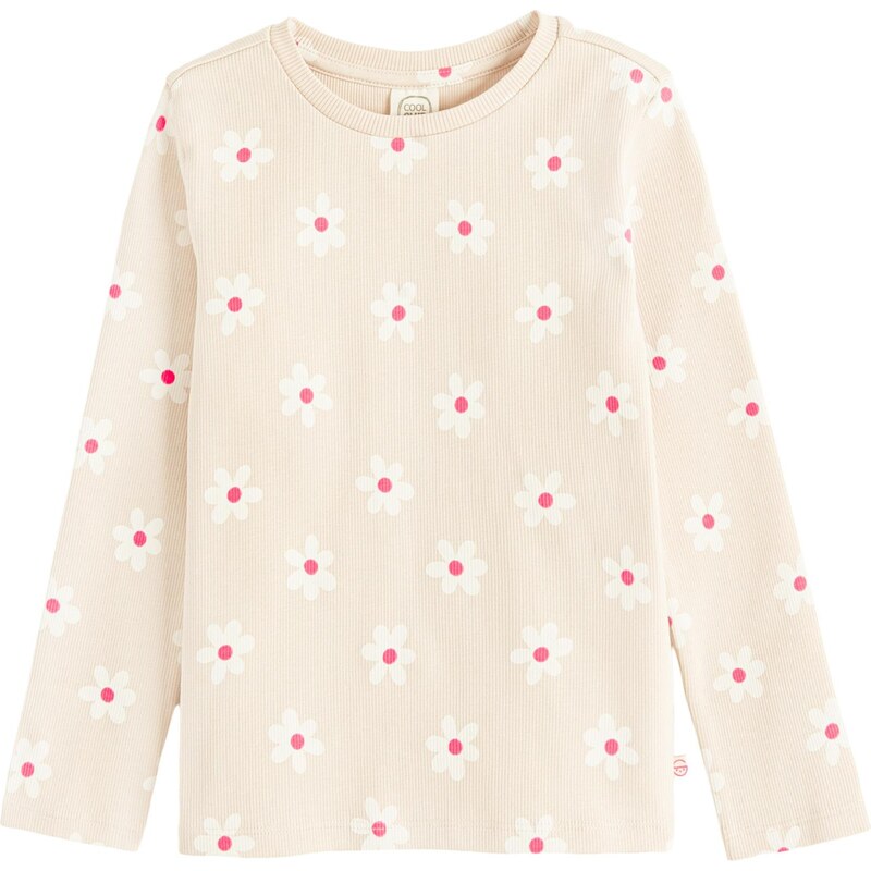 Cool Club Tričko béžová / ružová / biela 67654550