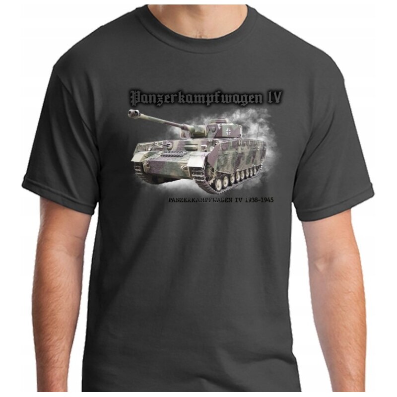 Fruit of the Loom Army Collection - Panzerkampfwagen IV (tričko) 67763207
